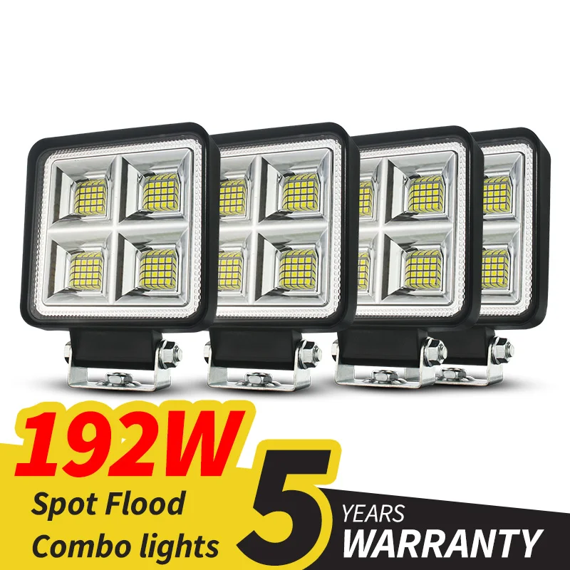 Willpower 42 W LED Werk Licht Ronde Spot Beam Lamp Koplamp 4200LM LED