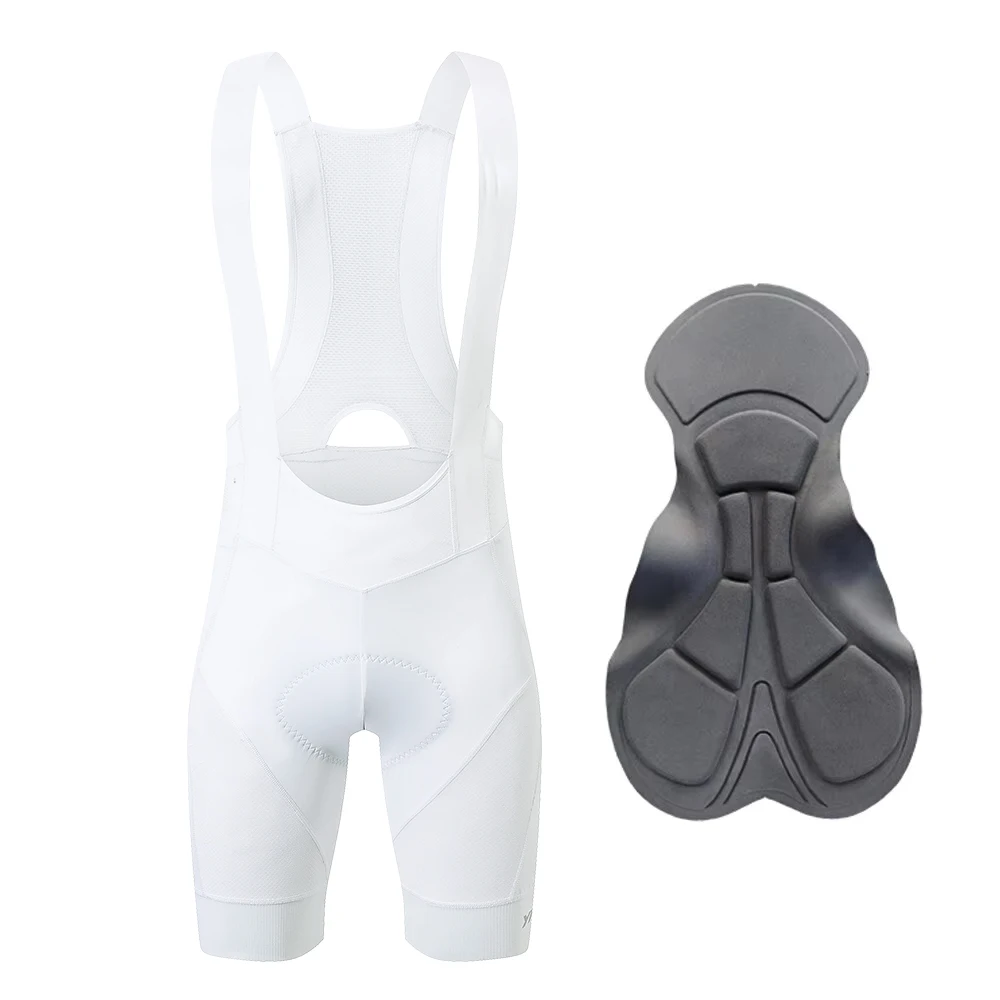 Men's Outdoor Cycling Bib Shorts with 6-Hour Padded Comfort
