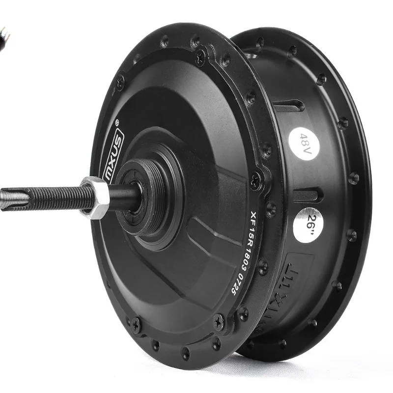 MXUS フル電動自転車　250w ハブ　モーター Mxus-電動自転車用ブラシレスギアハブモーター,フロントおよび