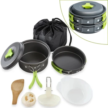 Backpacker’s Camping Cookware Set 1