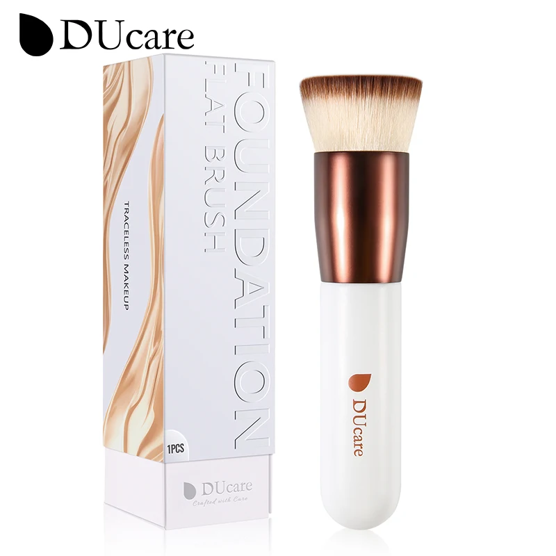 DUcare Foundation Brush Flat Top Kabuki Brush Synthetic Professional Makeup Brush Liquid Blending Mineral Powder Makeup Tools 1