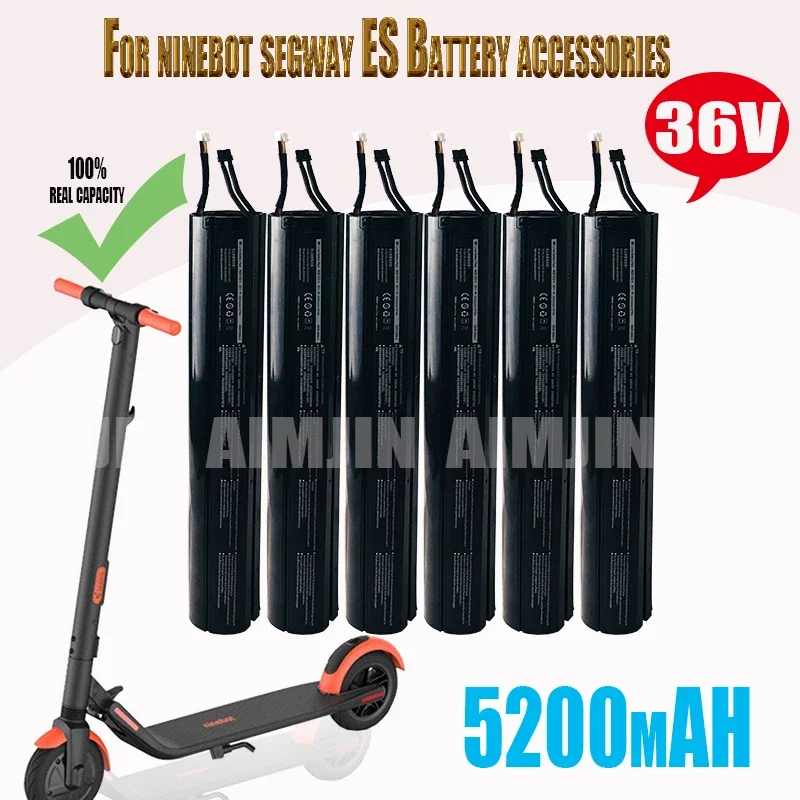 

36V 5200Mah For Segway Ninebot ES1 ES2 ES3 ES4 E22 Kickscooter Intelligent Electric Scooter Internal Battery Components