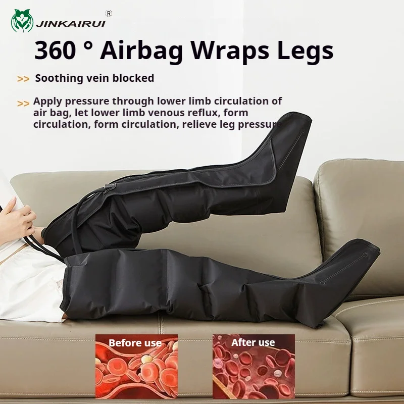 Automatic Air Pressure Leg Massager for Relaxation and Pain Relief