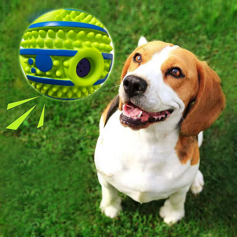 Wobble Wag Toy Para Animais De Estimação, Bola De Brilho, Brinquedo Interativo Do Cão, Sons Divertidos, Quando Rolados ou Abalados, Animais De Estimação Saber Melhor Como Visto Na TV