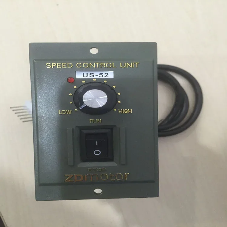 

Motor Speed Control US -52 phase gear motor speed controller