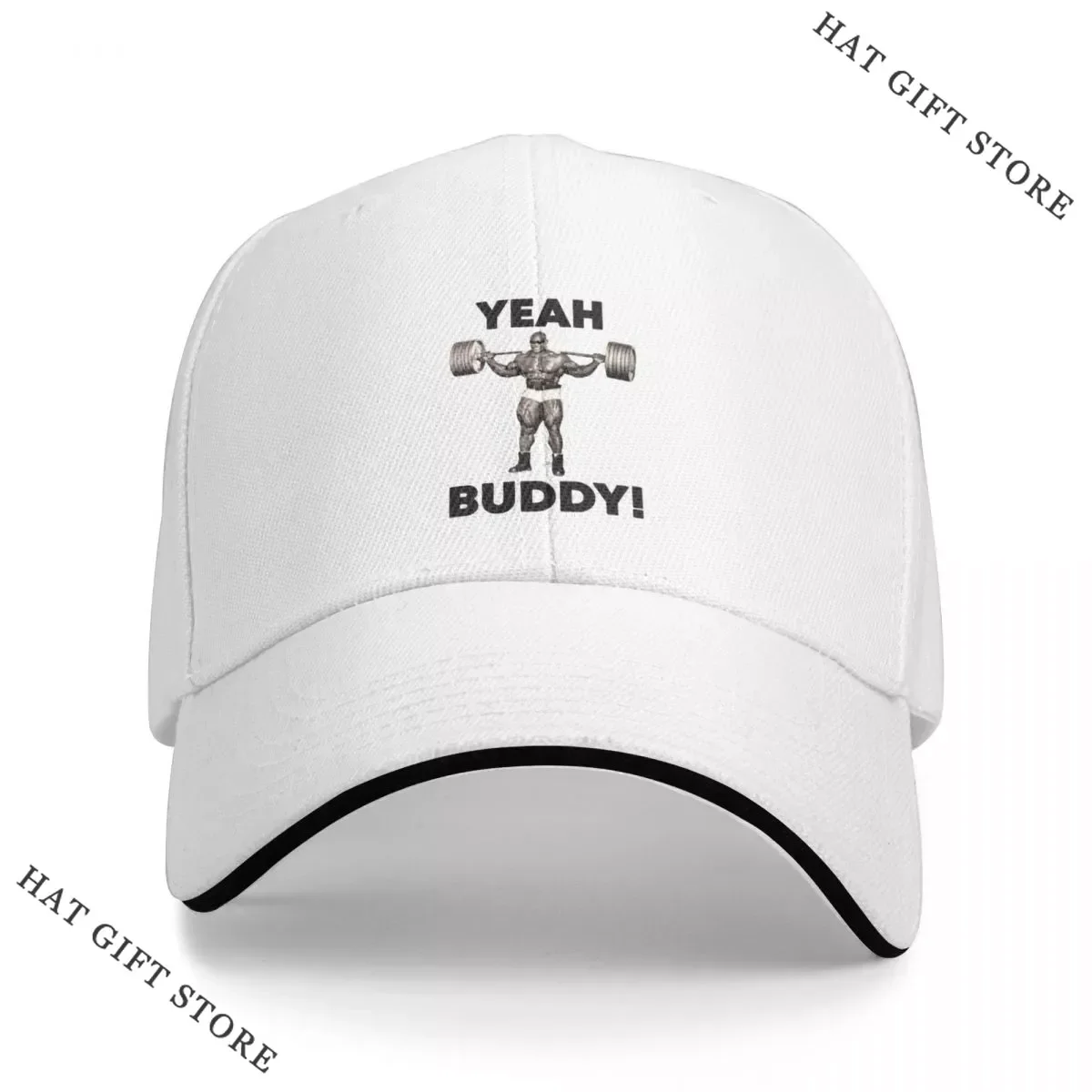 

Best Yeah Buddy Ronnie Coleman Cap Baseball Cap Golf Kids Hat Caps Women Men's