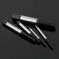 Extracteur de vis cassé endommagé, forets en acier Durable, facile à enlever, perceuse centrale, outil de retrait de boulons endommagés, 5/6 pièces 3