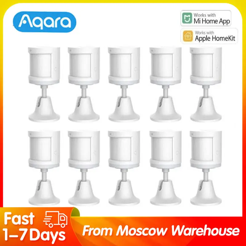 Aqara Motion Sensor Smart Human Body Sensor Movement Zigbee Motion Connessione Wireless Smart Home Per Xiaomi Mi Home Homekit