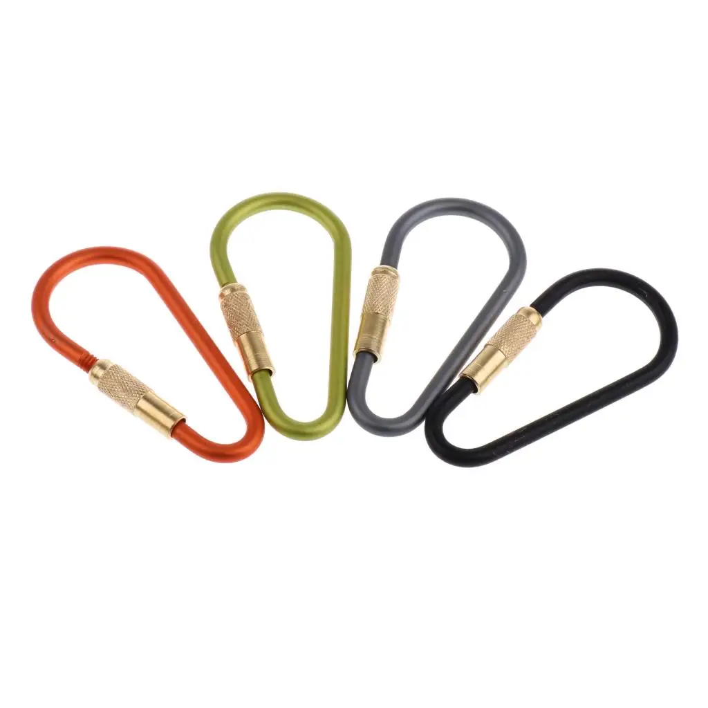 D Shape Carabiners Camping Gadget Hiking Saftety Buckle Mulitfunctional Clip D Shape Carabiners Camping Gadget Hiking Saftety Buckle Mulitfunctional Clip