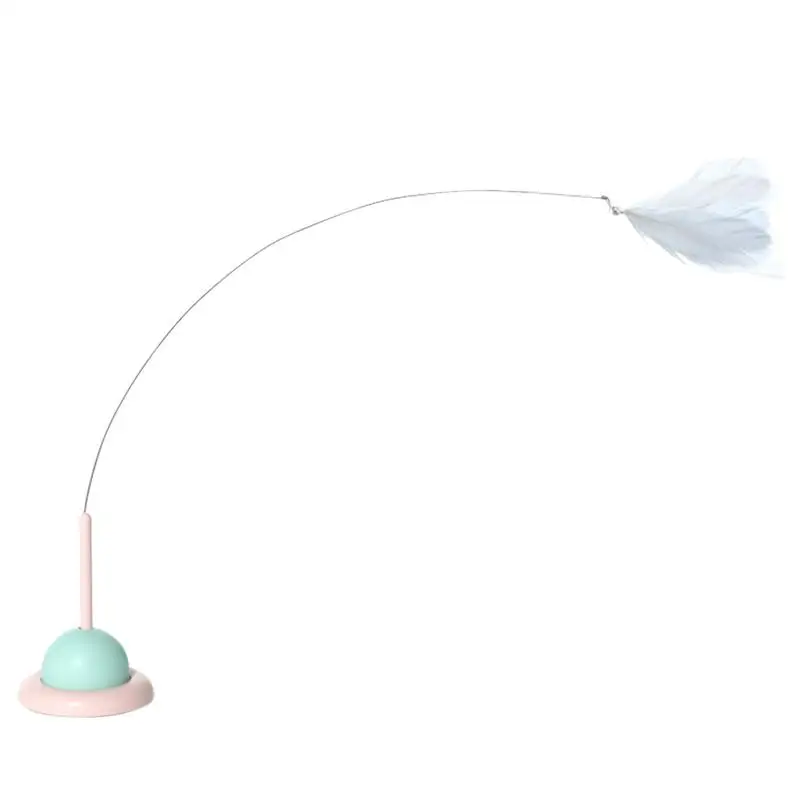 

Interactive Cat Toy Feathers Cat Feathers Toys Interactive Cats Cat Toys For Indoor Kitten Play Exercise Wand Cat For Indoor
