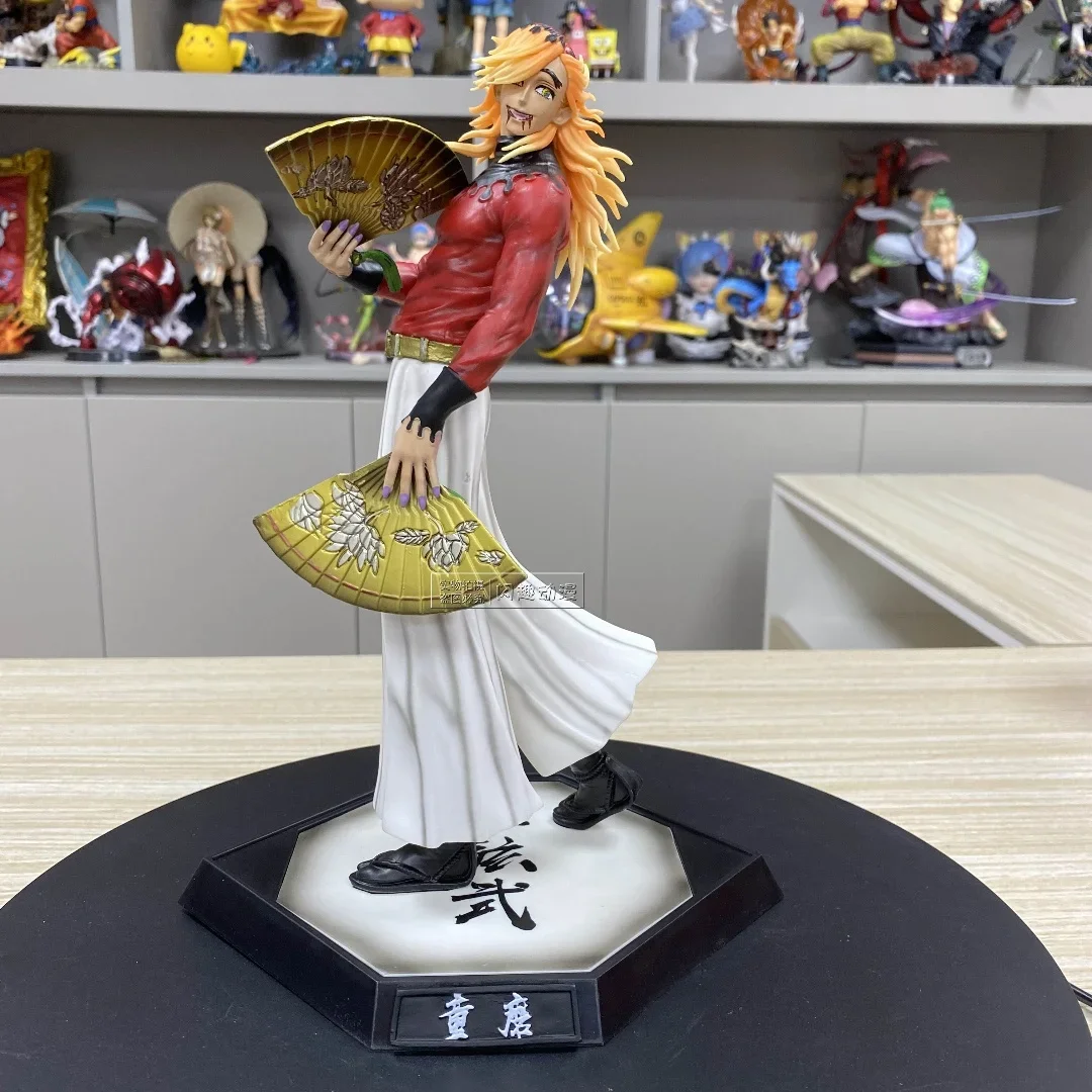 

PVC 28cm Demon Slayer:kimetsu Yaiba Douma Gk Statue Animation Figure Model Display in Stock Gift Items for Children Party