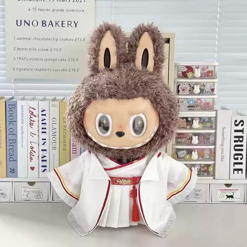 服着き Zimomo (ジモモ) ANGEL IN CLOUDS 58cm Pop Mart The Monsters Labubu Zimomo Angel in Clouds Figure - US