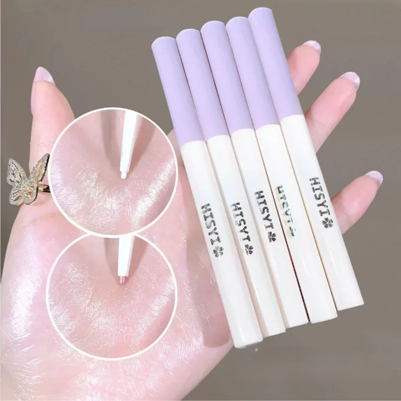 Glitter Highlighter Eye Shadow High-gloss Glitter Waterproof Pearlescent Shake Brightening Silkworm Face and Body Highlighter 4