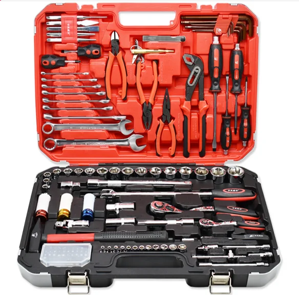 

KAFUWELL H2904A 129pcs Professional Mechanic Hand Tool Set