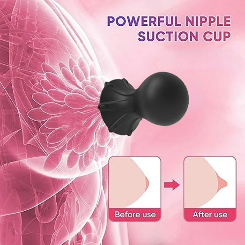 Nipple Sucker Adult Sex Toys-1 Pair BDSM Nipple Toys for Couples Pleasure Manual Suction Mini Foreplay Flirting Pump nipple sex toys