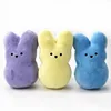3pcs Easter Peeps Bunny Plush Toy Hand Figure Ornament Doll Doll rabbit Birthday Gift Short Plush PP Cotton 5