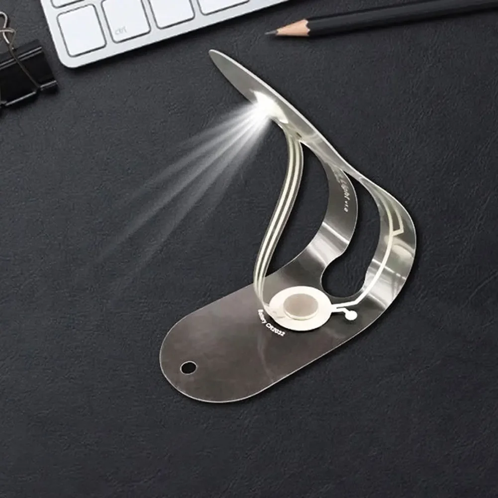 Portable Mini Night Light Books Light Bookmarks Mini LED Bookmark 4000K Eye Protection Reading Clip Read Books night light book light mini night light mini led light