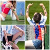 10PCS Temporary Tattoos for Children Football Soccer Fan Fake Tattoo Sticker Temporary Tattoo Sticker Sleeves Waterproof Man Kid 4