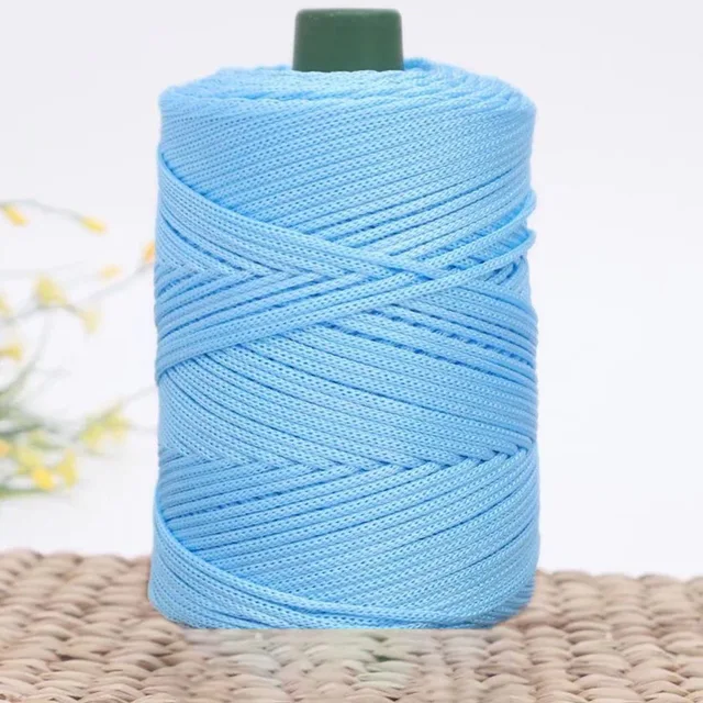 knitting crochet yarn hilo crochet supplies lanas para tejer envio gratis  macrame cord 3mm - AliExpress