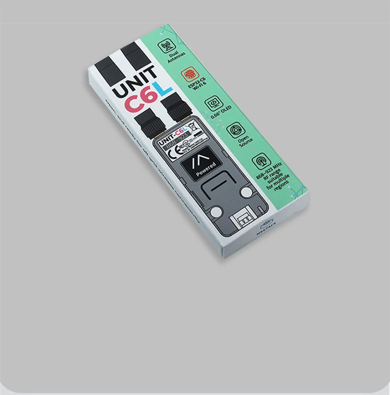 Unit C6L LoRa Communication Unit ESP32-C6 Wi-Fi 6 & SX1262 868-923MHz Supports M