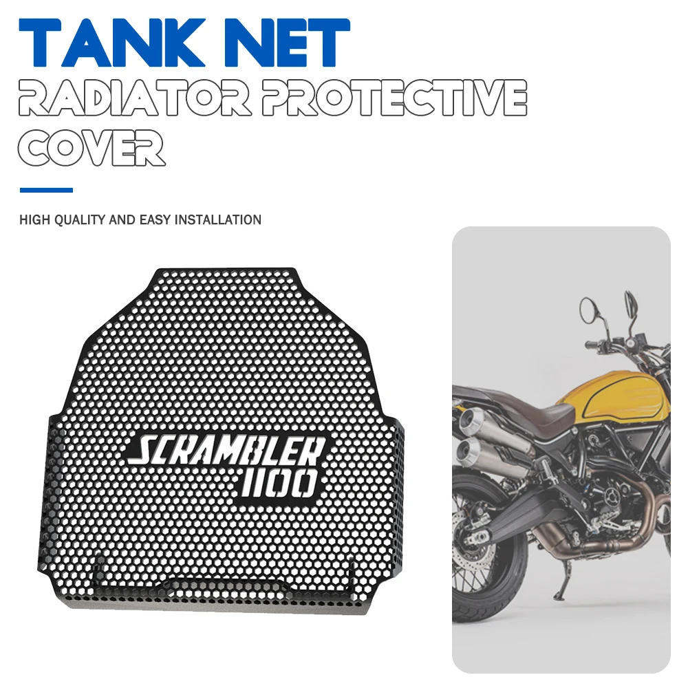 

Radiator Grille Guard Protection Parts Cover 2020 2021 2022 2023 For Ducati Scrambler 1100 Pro Urban Motard Dark Sport Tribute