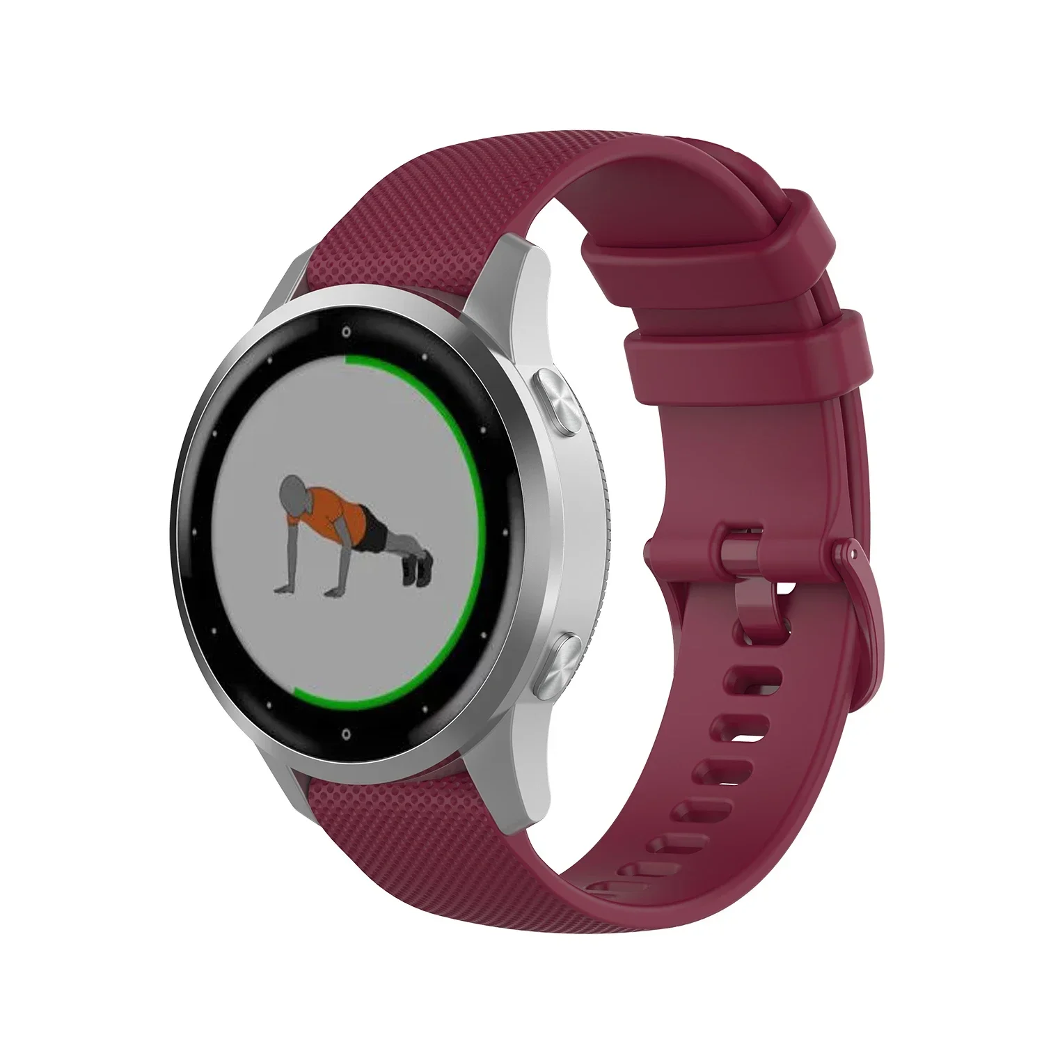 Silicone Sport Wristband Strap in 20/22mm Size