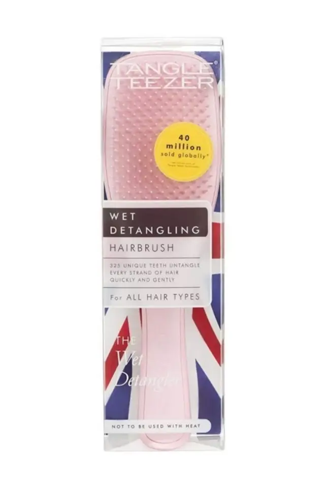 Tangle Teezer The Wet Detangler for All Types Of Hair Pink Hair Brush comb  hair styling _ - AliExpress Mobile