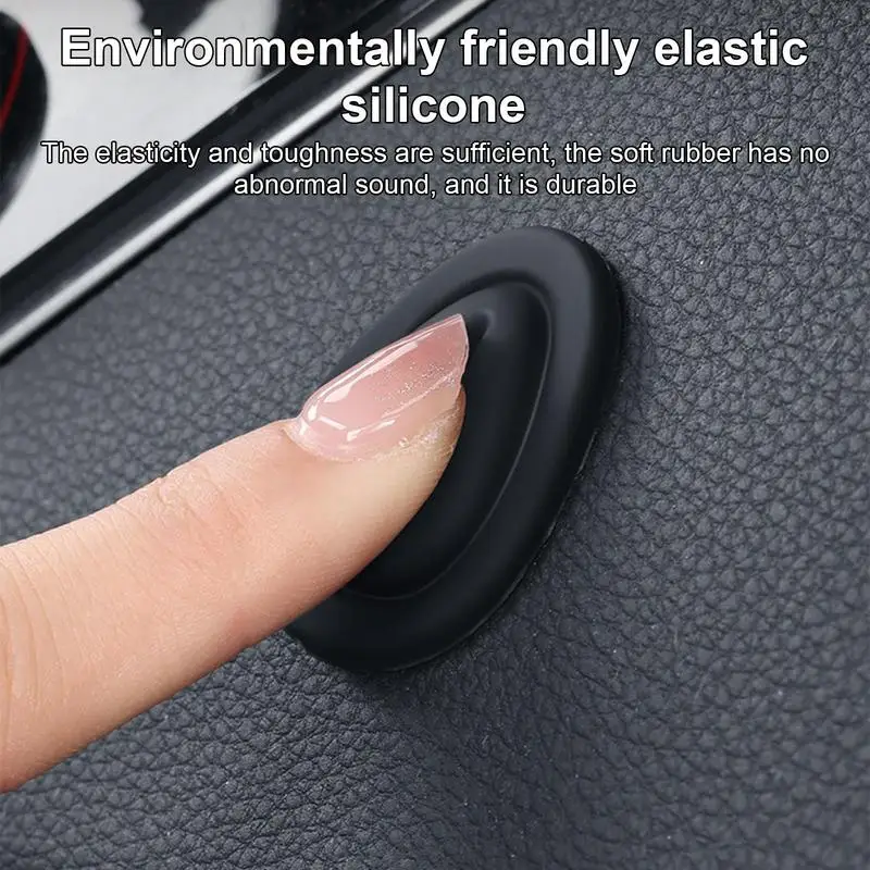 Universal Car Cup Holder Insert Limiter Slot Slip Limit Clip Elastic Silica Gel Anti Shake Fixed Bottle Glass Cup Drink Holders