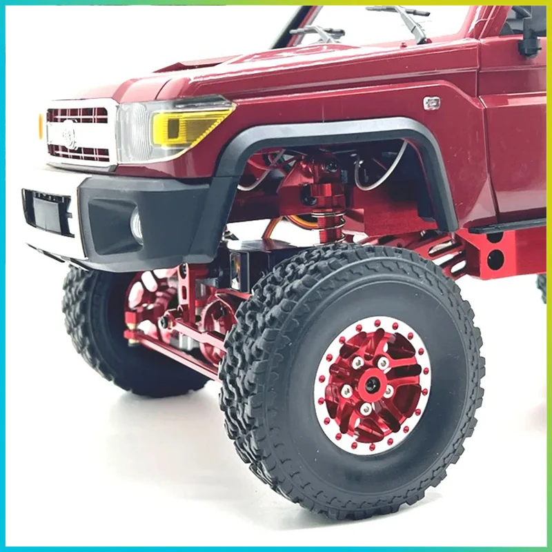 Metal MN82 Remote Controlled Climbing Off-road Vehicle 1:12 Full Scale 4WD for Toyota LC79 Simulation RC Model Children Toy 5