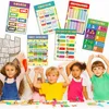 16Pcs English Decoration Drawing Wall Map Early Enlighten Poster Alphabet Chart Talking Educational Learning Toy for Kids Gift 1