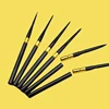 Round tip detachable Travel Paintbrush, Student Painting Graffiti paintbrush Watercolor gouache Painting Beginner art set 3