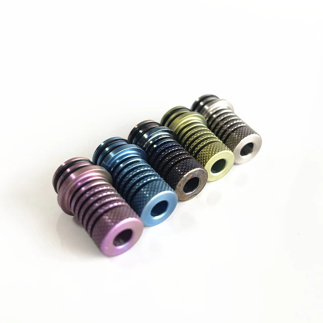 2023 Newest Titanium Material Monarchy Style 510 Lazy Knurled VS ...