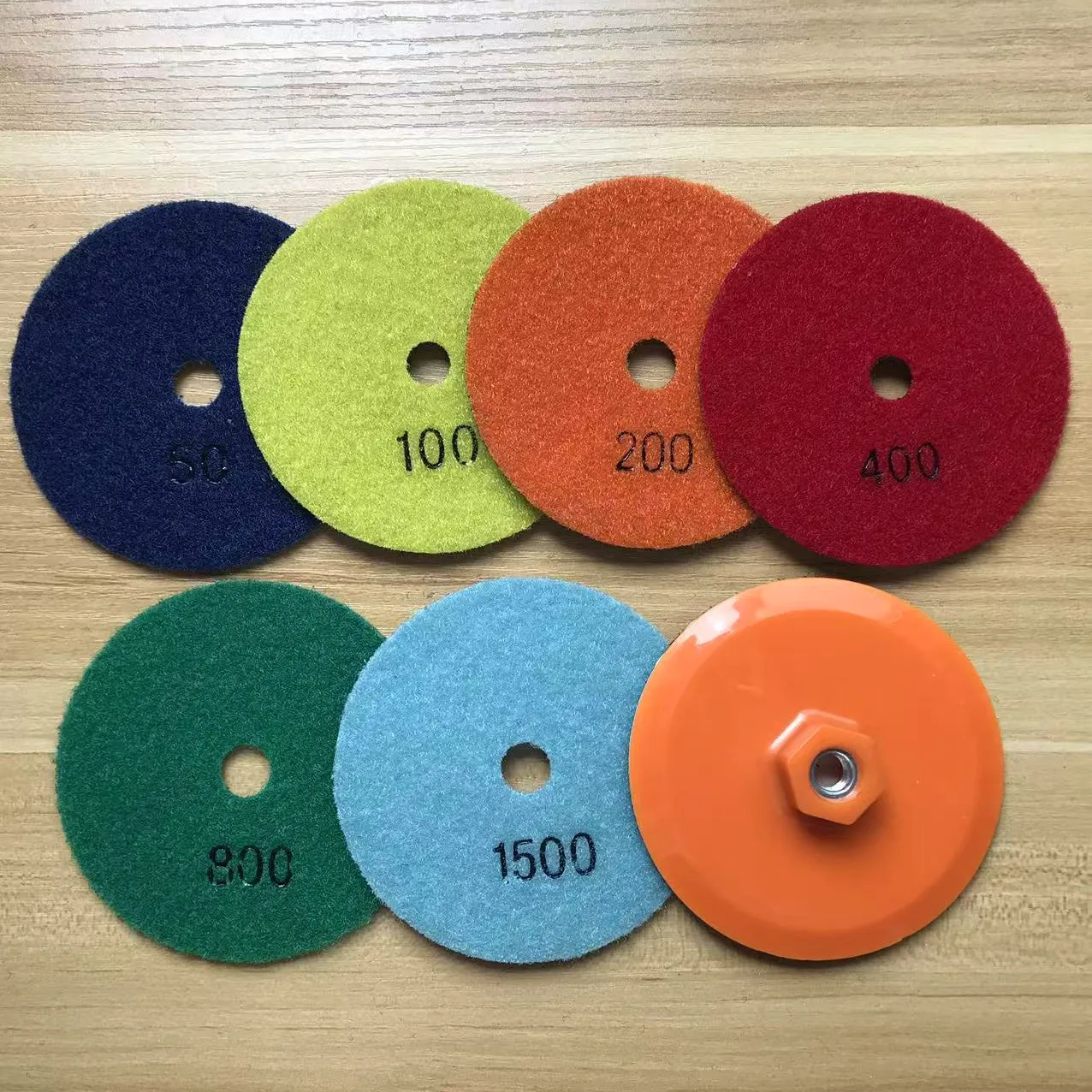 6Pcs50-1500grit-M14A