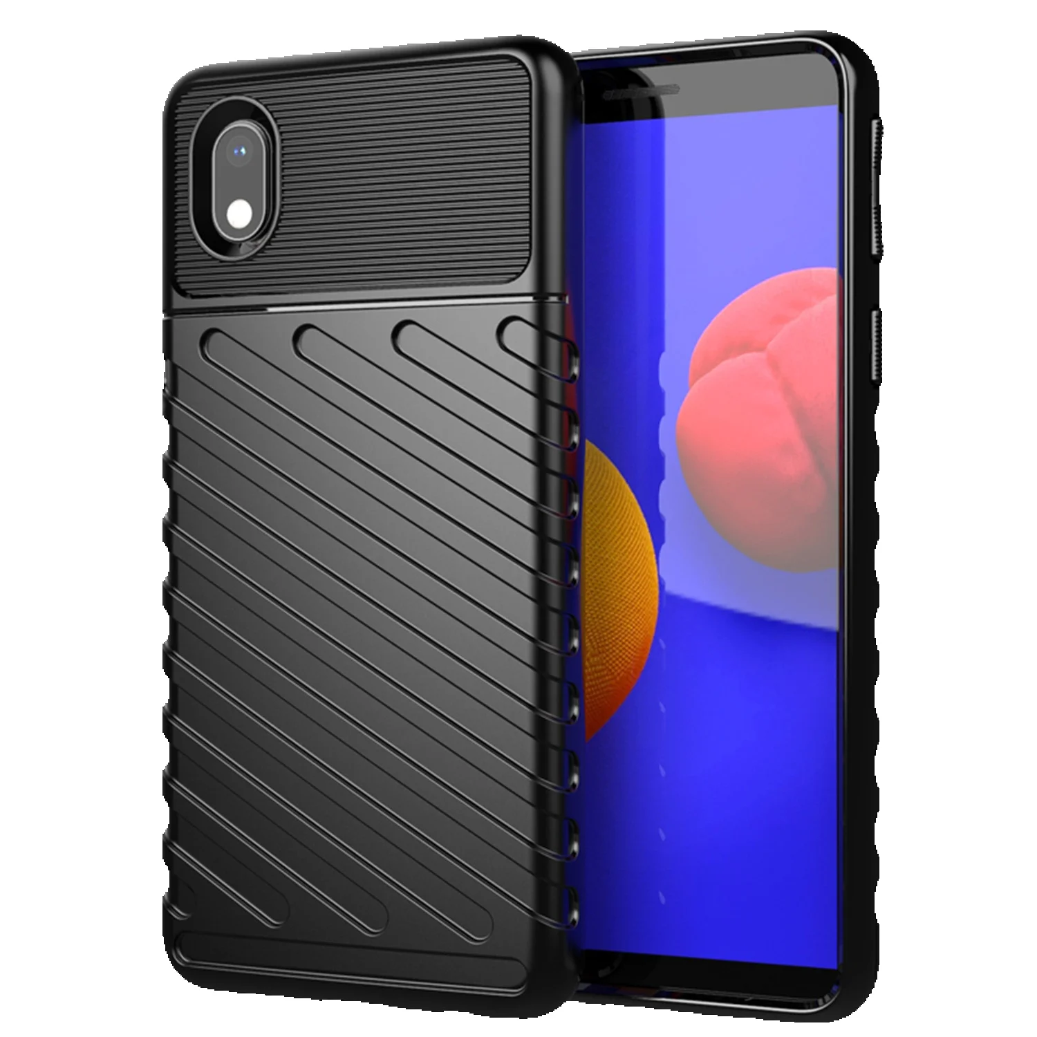 Custodia Thunder Per Samsung A01 Core Galaxy A03 Cover Per Telefono In Silicone Moda Per Galaxy M01 A3 Core Antiurto Mobile Shell