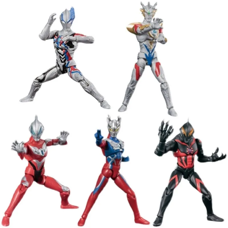 

Bandai Ultraman Anime Figure Blazar Delta Rise Claw Geed Zero Ultraman Action Figures Anime Figure Model Collect Boy Toys Figure