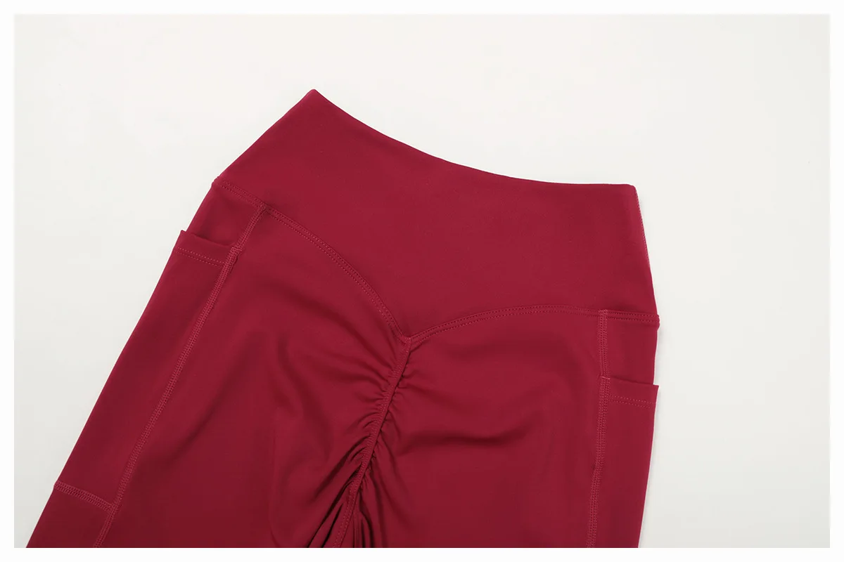 Pantalon Yoga Évasé Taille Haute Femme