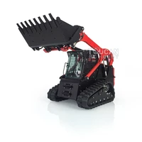 Metal 1/14 LESU RC Hydraulic Loader Aoue-Lt5 Tracked Skid-Steer RTR Radio Control Truck Model Toys New Year Gift Thzh1210-Smt3 2
