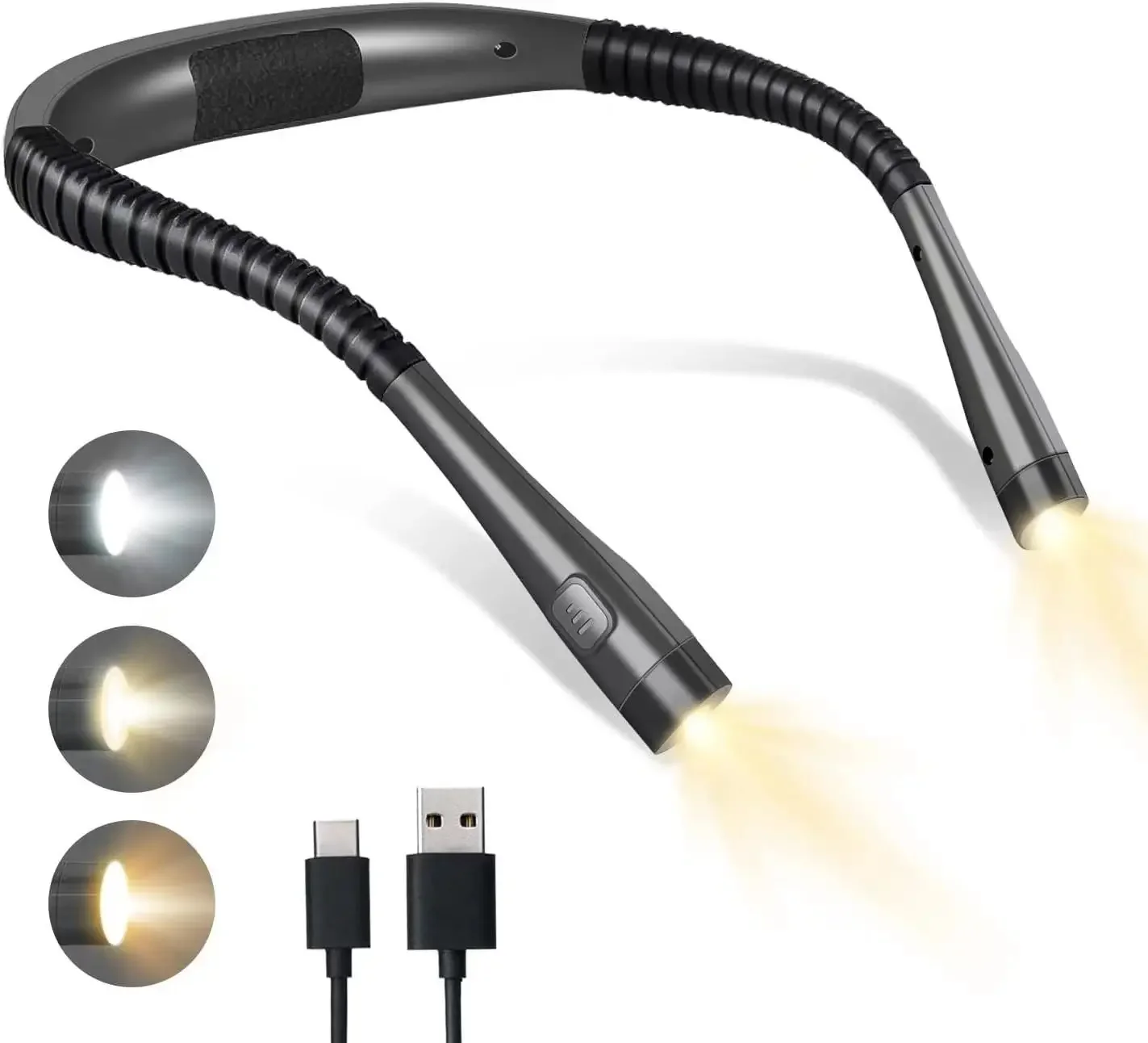 

USB-лампа для чтения, портативная, с зарядкой от USB