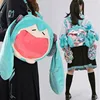 Official Anime Miku Itabag Cosplay Hatsune Ita Bag Plush Backpack Women DIY Bag School Student Men Velvet Crossbody Shoulder Bag 6