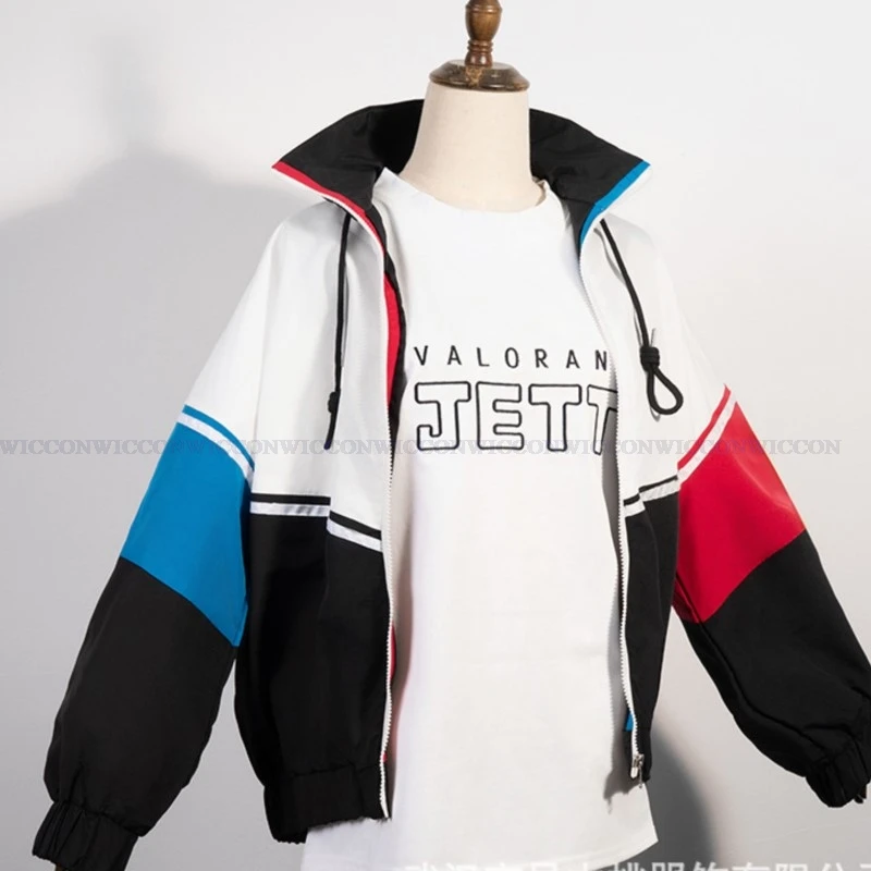 

Женский костюм для косплея из игры VALORANT Jett, костюм для косплея на Хэллоуин