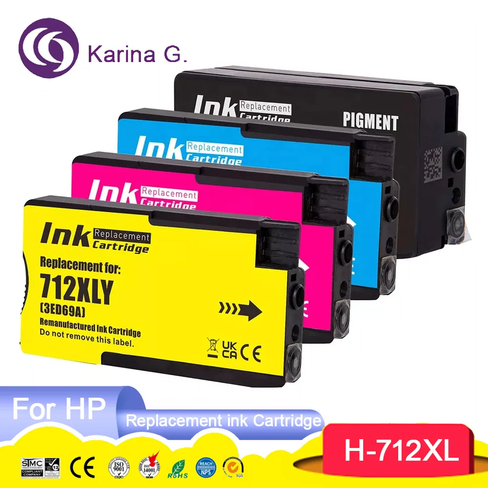 HP712インクカートリッジ イエロー 29ml 1個 3ED69A HP712インク