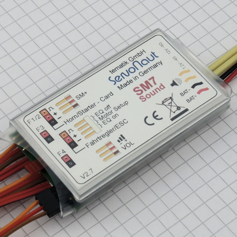 German SM7 M24 G22 Sound Group Servonaut for Tamiya Tractor