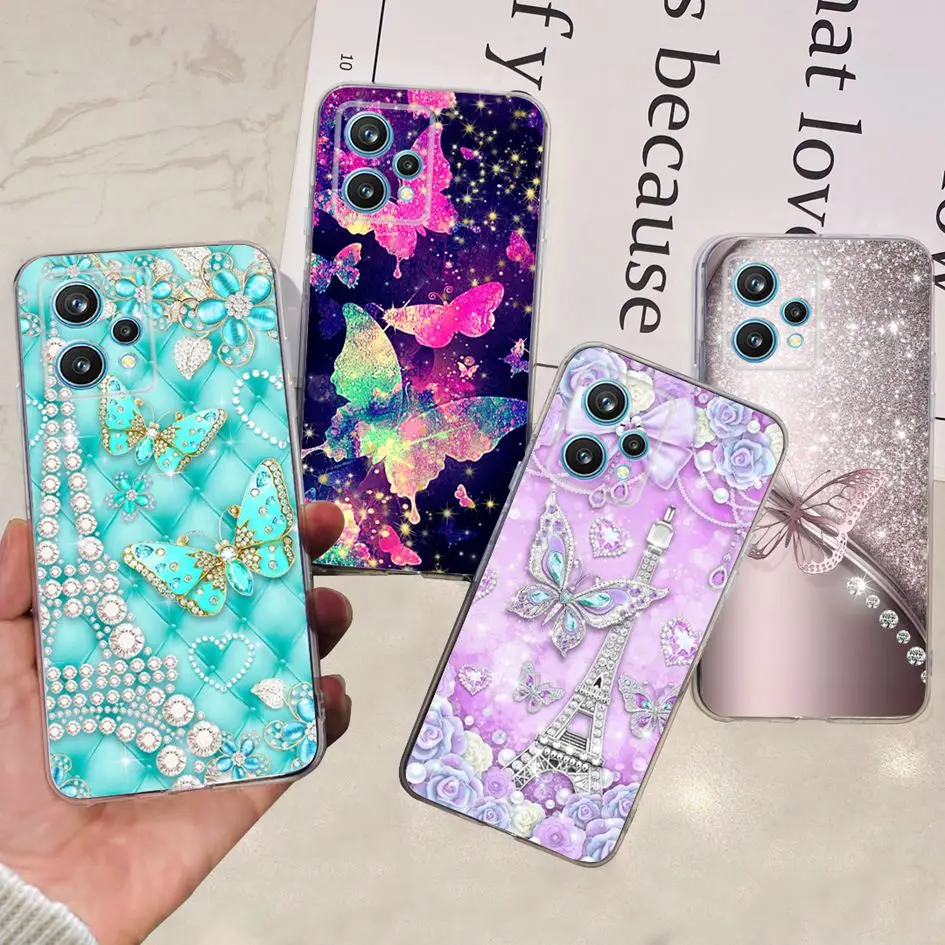 Fashion Flower Silicone Soft TPU Bumper Phone Case