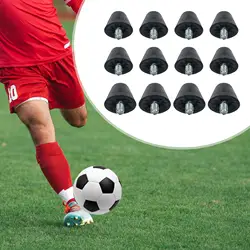12x Football Boot Spikes Thread Screw 5mm Dia Comfortable Track Shoes Accessories Soccer Boot Cleats for Training Competition