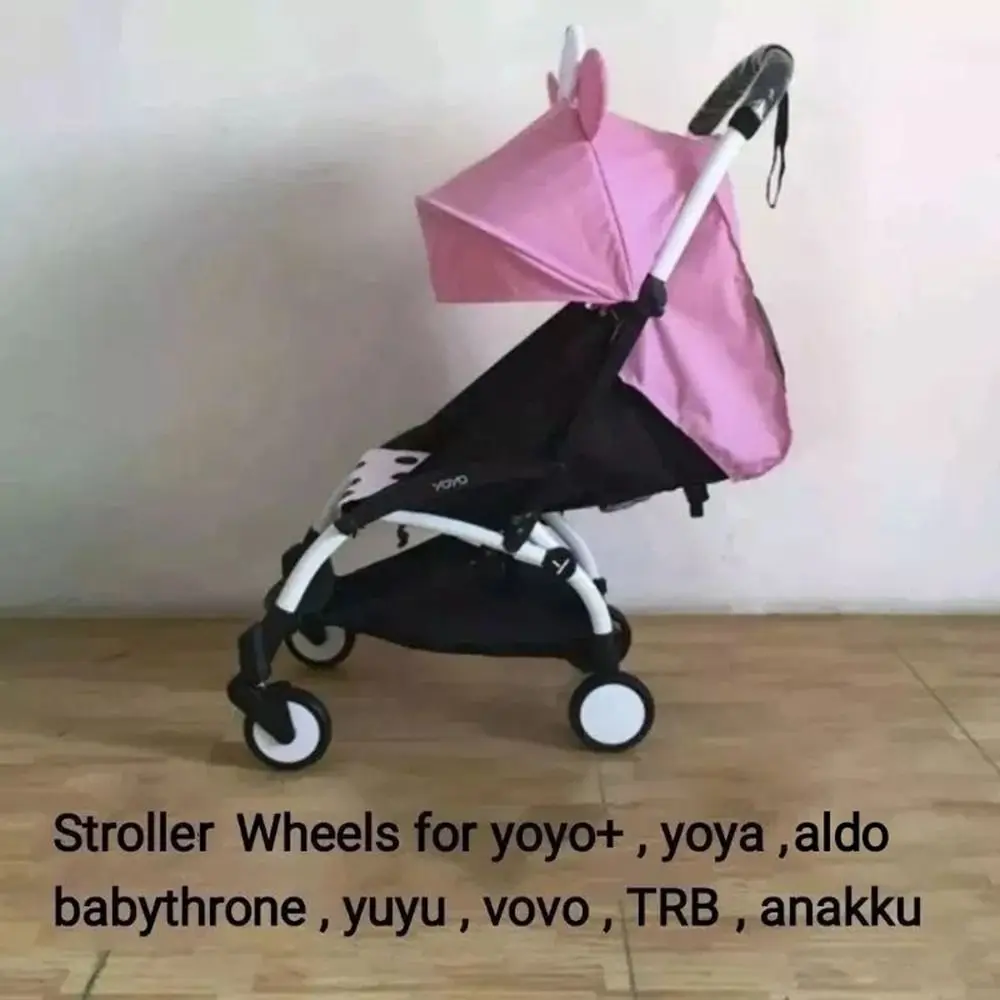 Rubber Baby Stroller Wheel Tyre Stroller Replacement Kids Pushchair Wheel Tyre for Babyzenes Yoyo Yoya YuYu stroller accessories