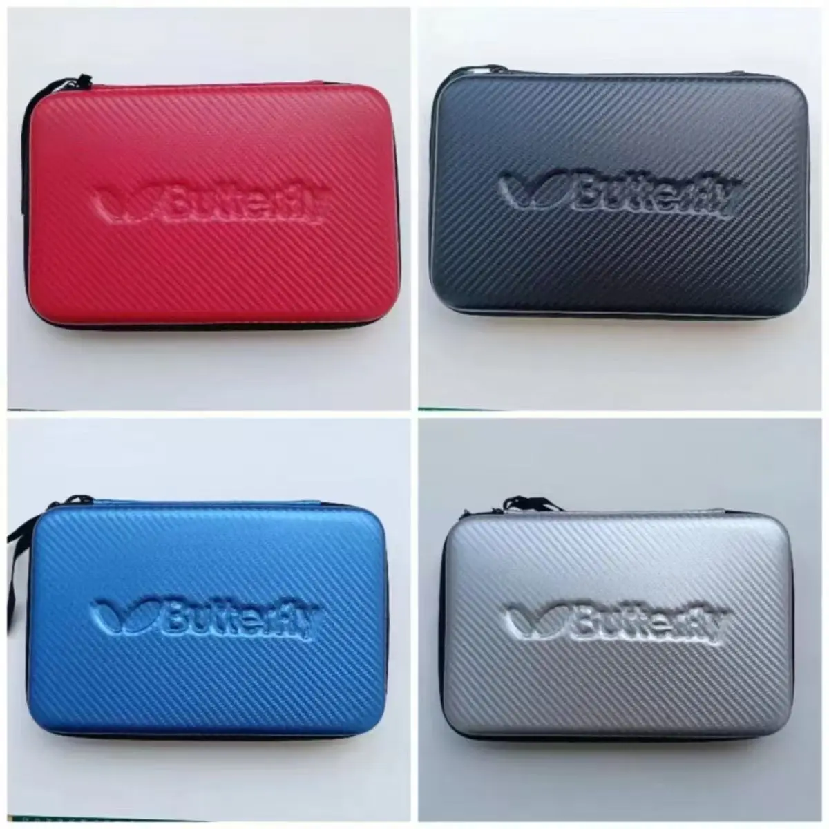 Table Tennis Racket Bag EVA Square Shaped Ping Pong Box Case Waterproof Professional Portable table tennis racket bag