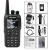 AnyTone AT-D878UVII Plus Dual Band Bluetooth PTT Digital/Analog APRS RX & TX AES256 Ecryption USB-C Charge Walkie Talkie 6