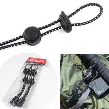 2PCS Backpack Walking Stick Holder – Trekking & Hiking Pole Fixing Clip Straps, Adjustable Cord Rope Mount for Camping, Climbing & Outdoor Sports 1