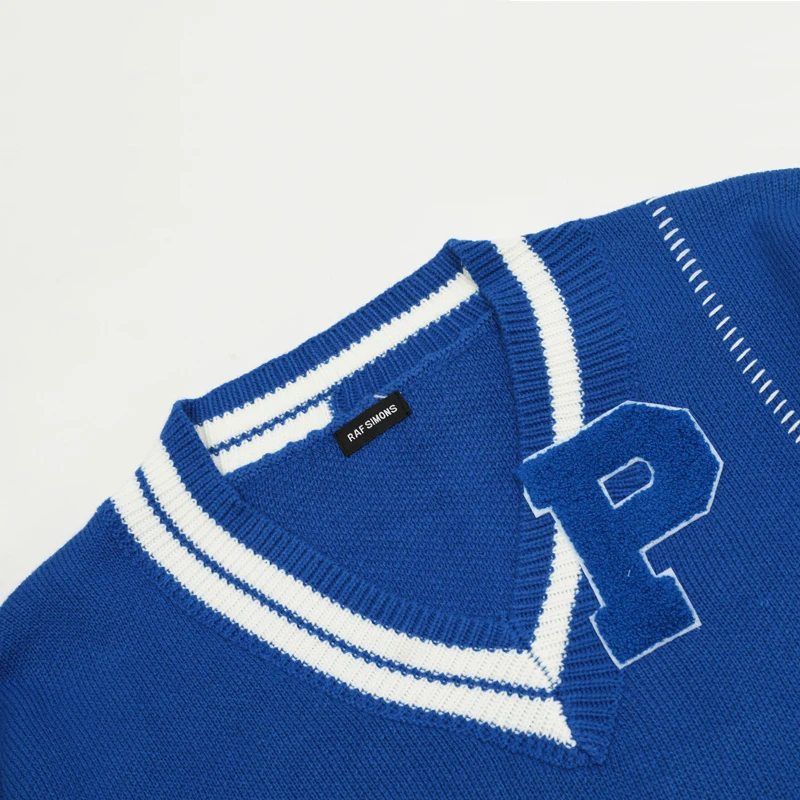 Fashion RAF SIMONS Autumn Winter Sweater Women Sueteres Para Hombre Ropa Pull Homme Femme Sweaters for Men Clothing Swetry