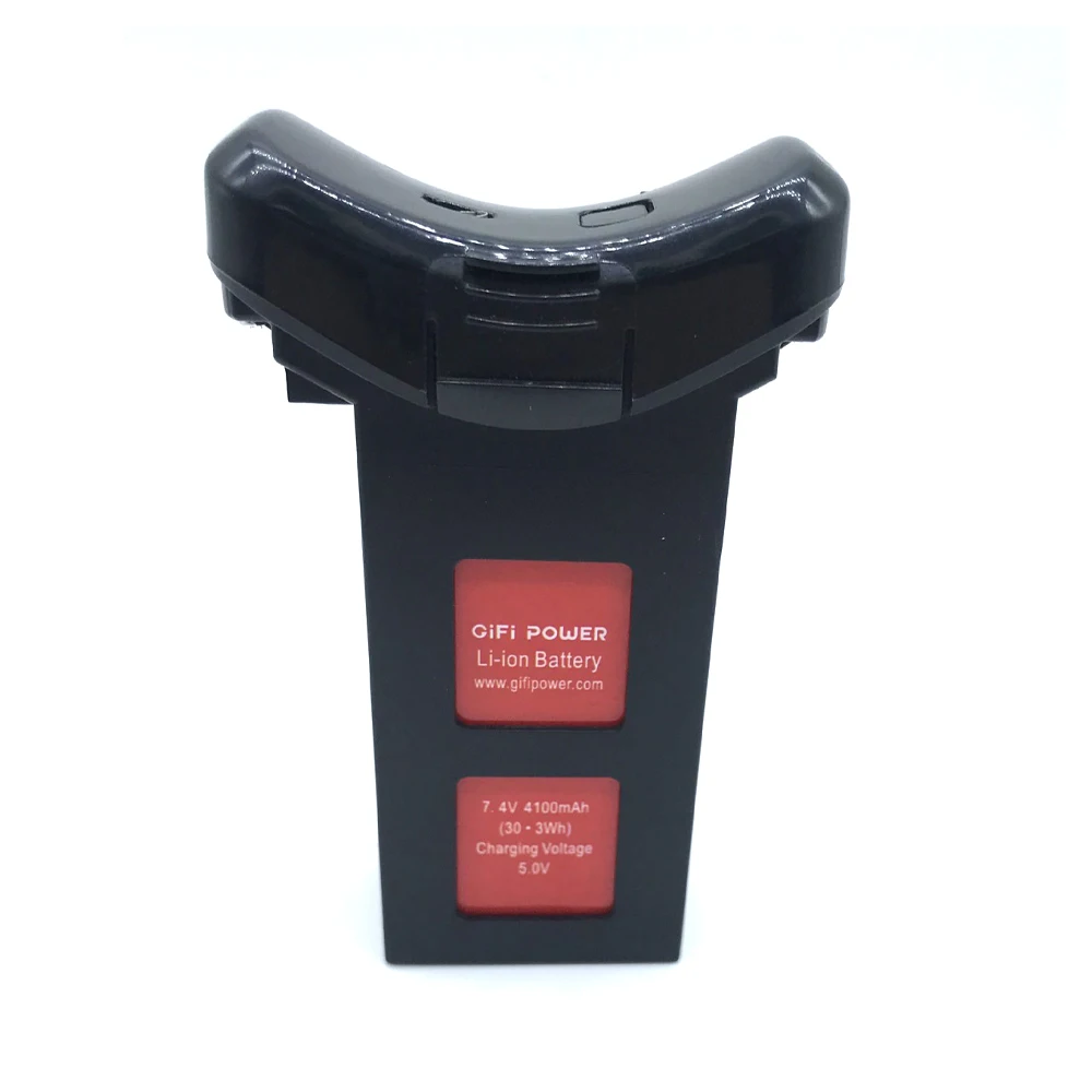 Batterie drone 4100mAh 7.4V compatible SJR/C et S70w, avec câble de charge
